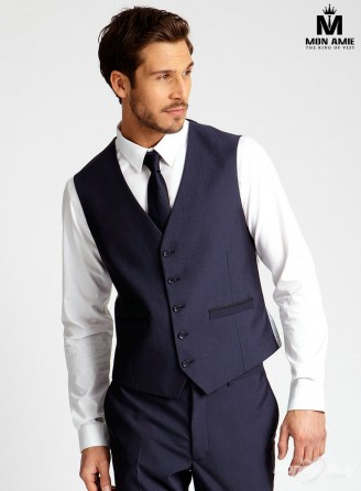 Blue Italia Suit Vest